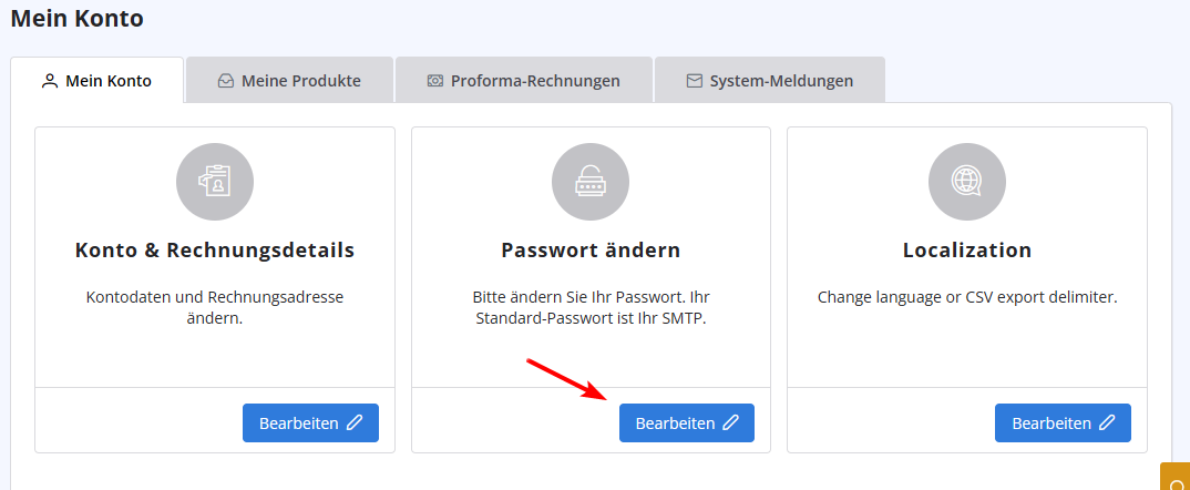 Passwort ändern