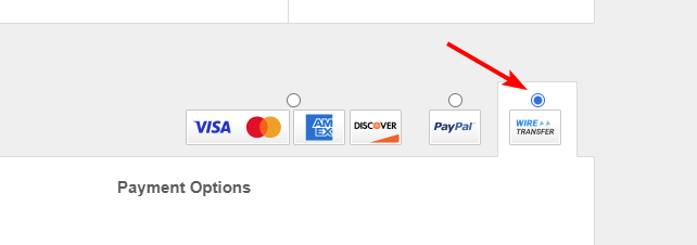 wire transfer