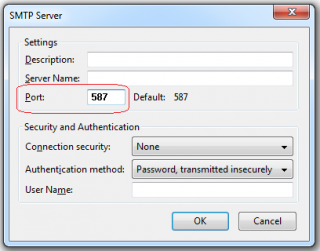 Port 587 for SMTP server: why you should use it