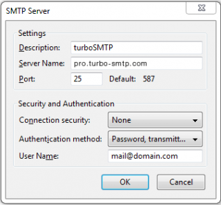 mailbird smtp server settings