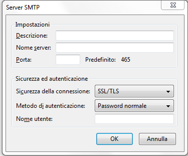 Configurazione del Server SMTP di Gmail