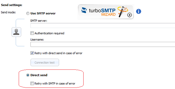 send sms via smtp server