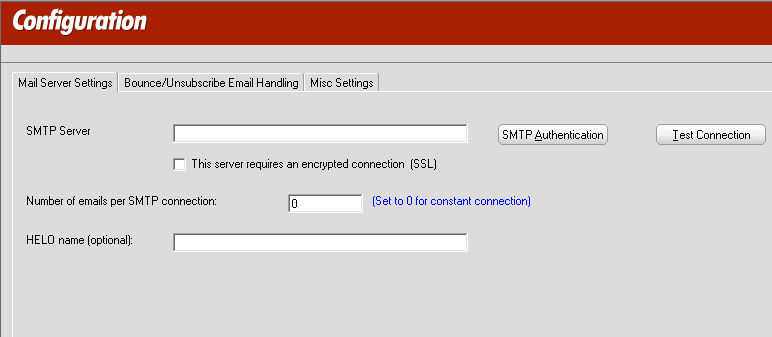 smtp for atomic email marketing software