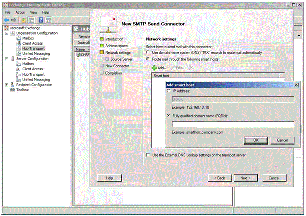 SMTP Server for Microsoft Exchange
