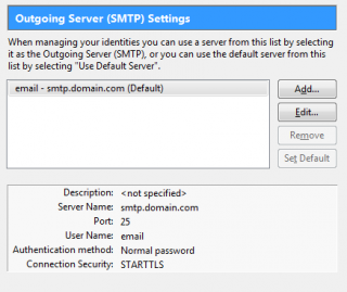 How to configure a Professional SMTP Server