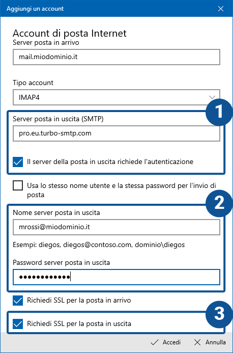 Come configurare il client di posta Windows Posta