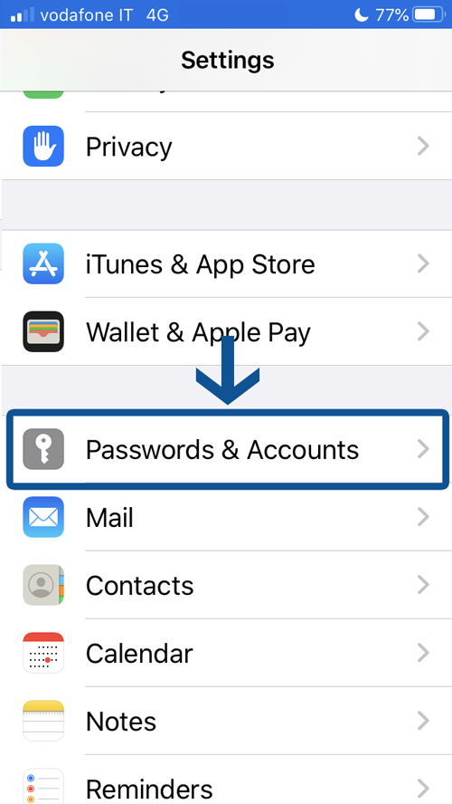 How to set up iOS Mail email client