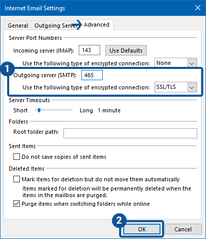 How to set up Outlook email client