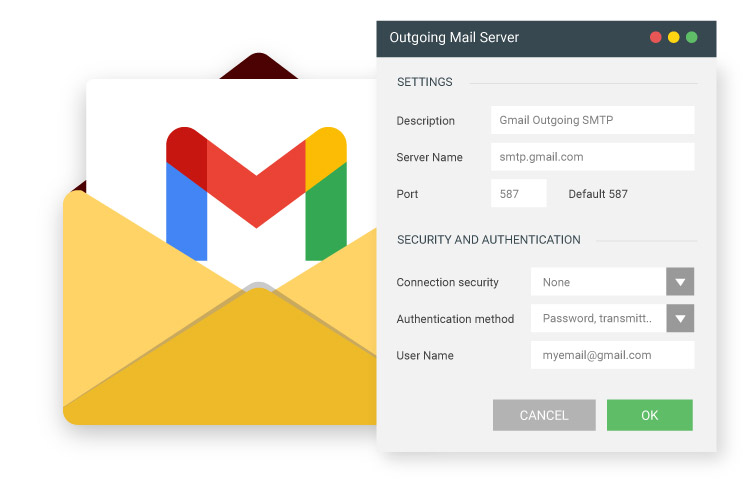 Gmail Outgoing Mail Server