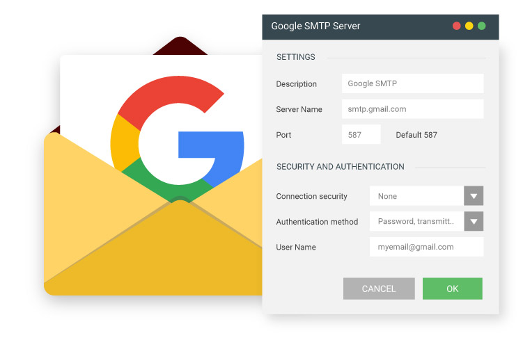 Google SMTP Server
